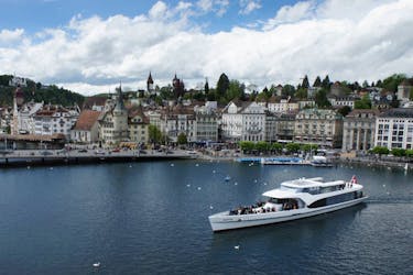 Tour de un día por Lucerna con crucero en yate desde Zúrich